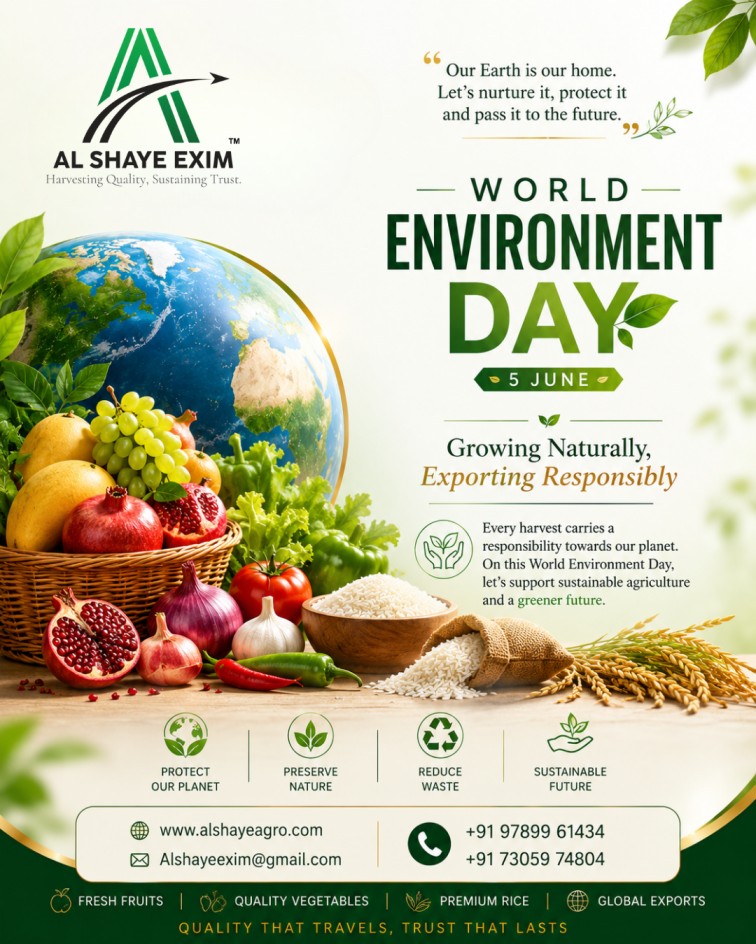 🌍 World Environment Day 2026 | Al Shaye Exim 🌱
