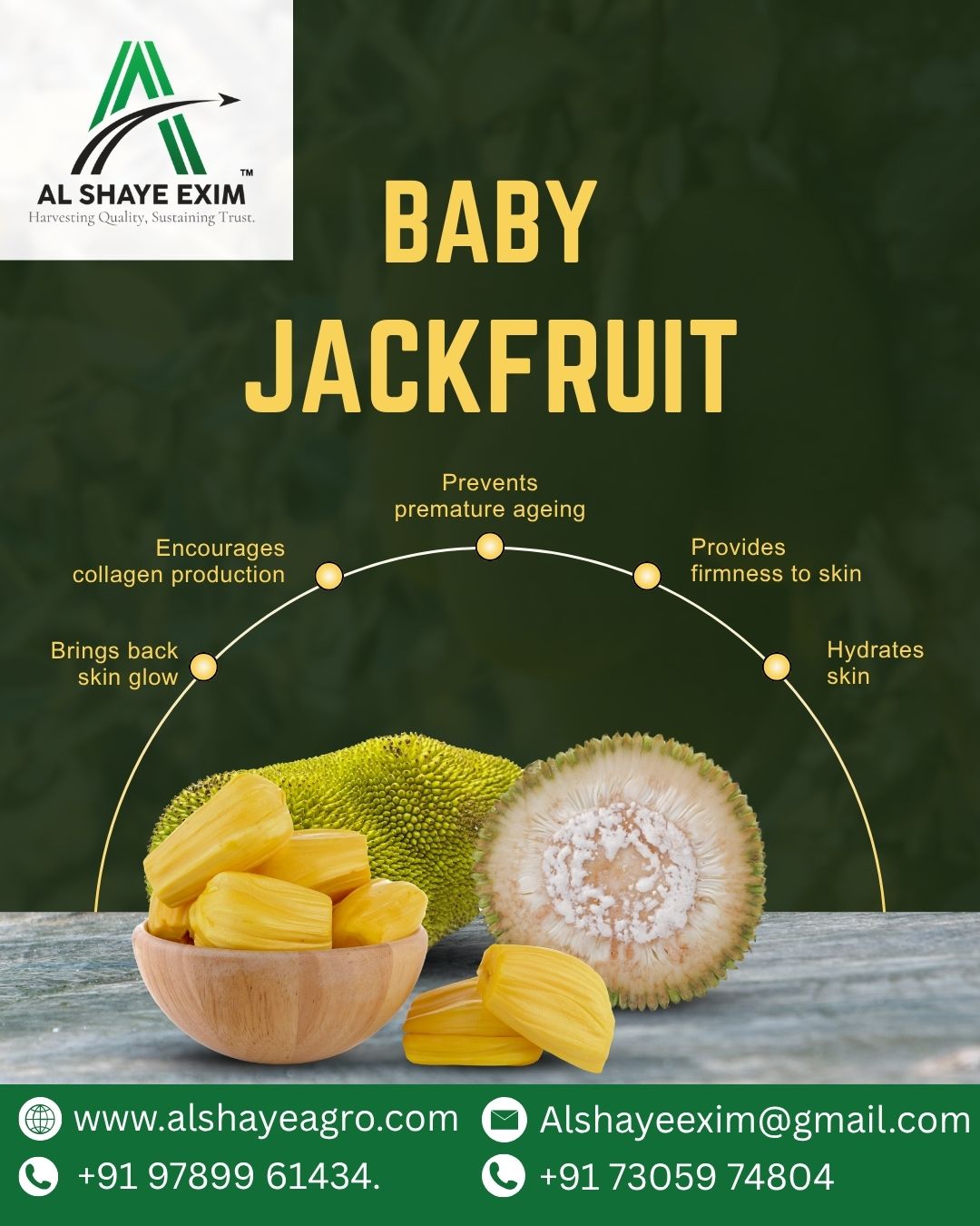 Discover the natural goodness of Baby Jackfruit 🌿✨