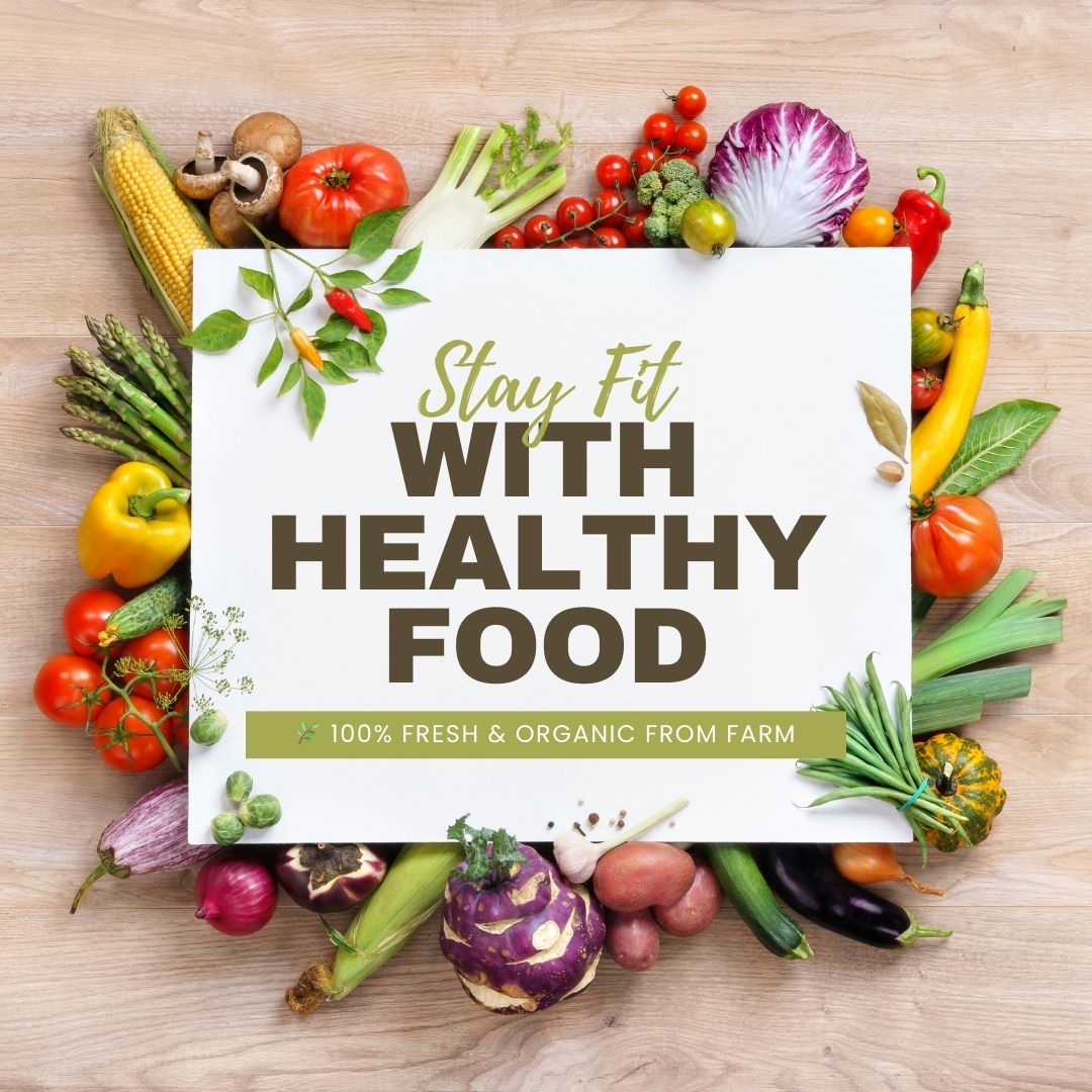 🥗 Stay Fit with Healthy Food – Fresh & Organic Living